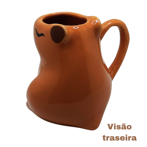 Caneca 3D Capivara cerâmica - Image 7